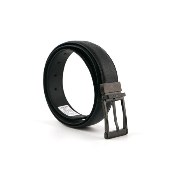  Thắt Lưng Da Nam Khóa Cài Đen 36S.8 