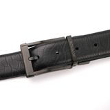 Thắt Lưng Da Nam Khóa Cài Đen 36S.8 