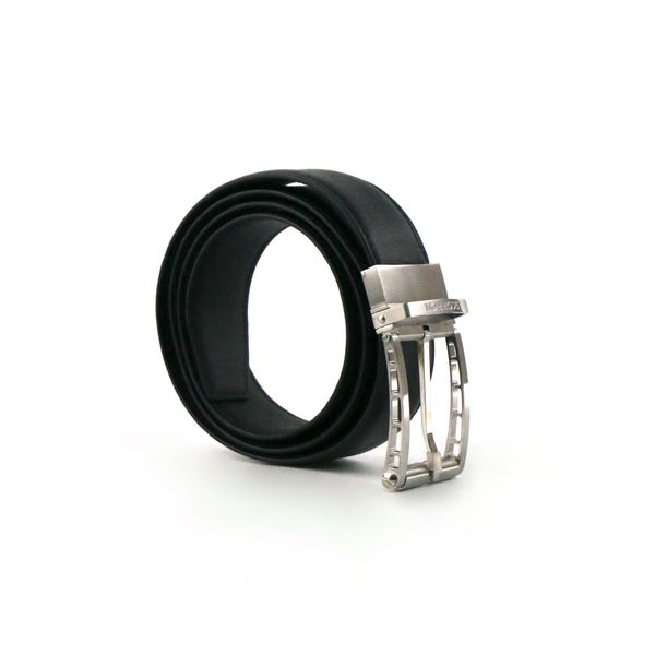  Thắt Lưng Da Nam Khóa Cài Đen 36T.10 