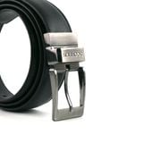  Thắt Lưng Da Nam Khóa Cài Đen 36T.9 