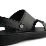  Sandal Da Nam Có Quai Đen 335.2 