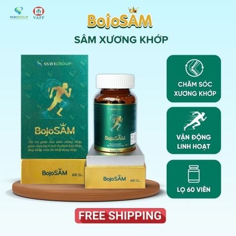 BOJOSAM – Viên uống hỗ trợ xương khớp từ Sa Sâm Việt