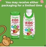  Thùng 12 Hộp Sữa nước Protein hữu cơ Orgain Kids Protein Vị Dâu 244ml x 12 