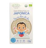  Gạo trắng hữu cơ Japonica Hoa Sữa 1kg cho bé. Date 5/10/24 