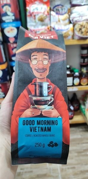  Cà phê hạt rang Good Morning Vietnam Mr Viet 250g - roasted whole bean 