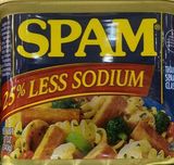  Spam giảm mặn 25% Less Sodium 340g của Mỹ 