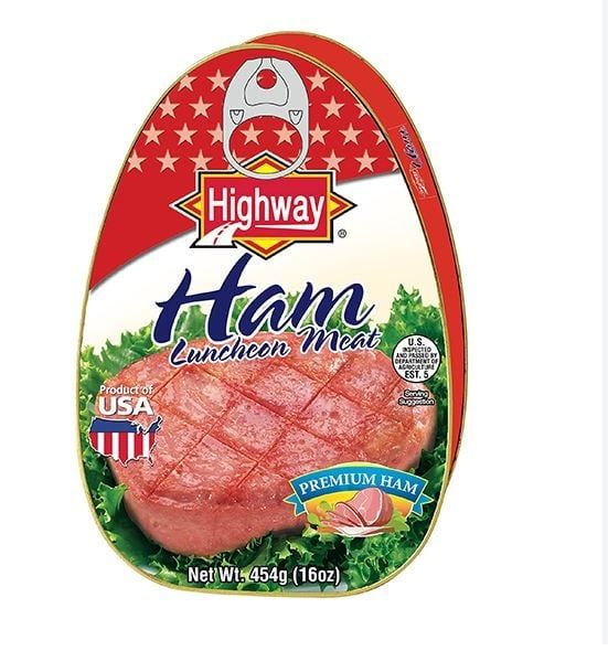  Thịt hộp HighWay Ham Luncheon Meat 454g 