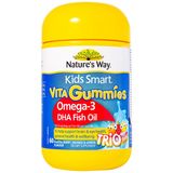  Kẹo dẻo bổ sung Omega -3 Nature's Way Kids Smart cho bé 60 viên 