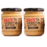  Bơ đậu phộng nghiền hạt Pic's Peanut 195g 