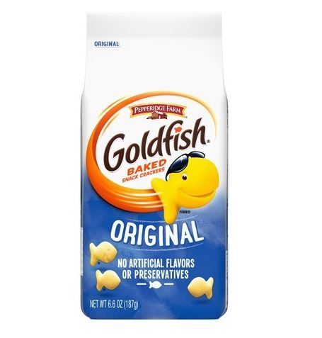  Bánh cá Goldfish Pepperidge Farm Mỹ 187g - vị truyền thống Original 