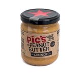  Bơ đậu phộng nghiền hạt Pic's Peanut 195g 