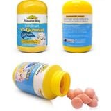  Kẹo dẻo bổ sung Canxi và Vitamin D Nature's Way cho bé 60 viên 