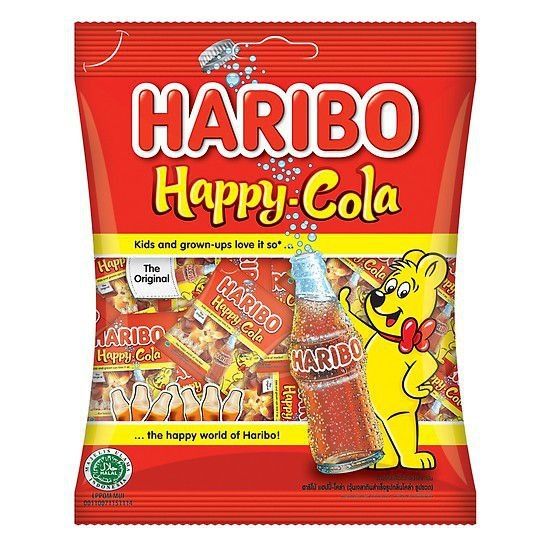  Kẹo dẻo Haribo Happy Cola của Đức 200g 