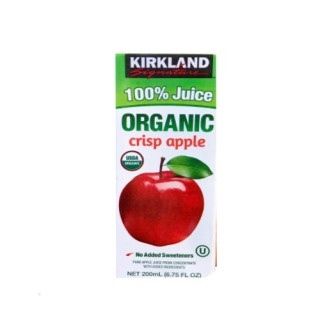  Nước Ép trái cây hữu cơ Kirkland 200ml - Apple 