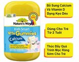  Kẹo dẻo bổ sung Canxi và Vitamin D Nature's Way cho bé 60 viên 