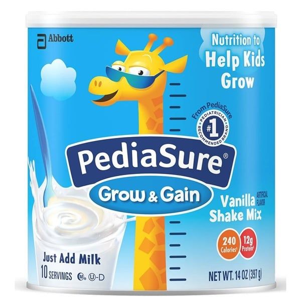  Sữa bột Pediasure Mỹ Grow & Gain vị vani 400g. Date 3/25 