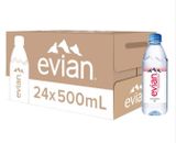  Thùng 24 chai nước khoáng thiên nhiên Evian 500ml (500ml x 24) 