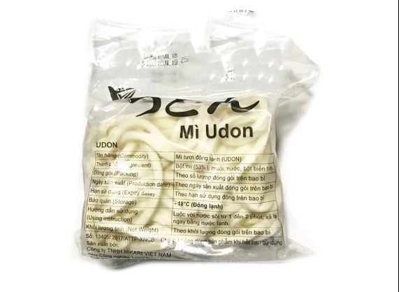  Vắt Mì Udon tươi Hikari Reito 200g Nhật - Sản xuất tại Việt Nam 