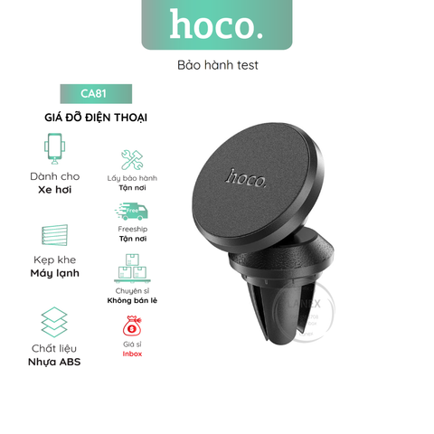 Giá Đỡ Điện Thoại Hoco Ca81 Trên Xe Hơi Nhựa Abs