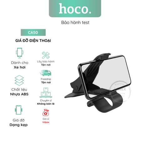 Giá Đỡ Điện Thoại Hoco Ca50 Bảng Điều Khiển Trên Xe Hơi Nhựa Abs