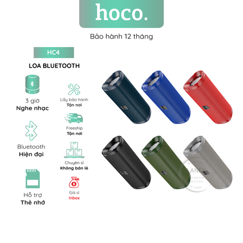 Loa Bluetooth Hoco Hc4 Tws 5w*2 V5.0