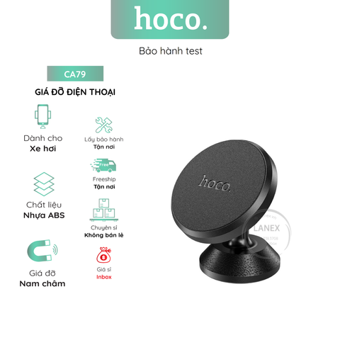 Giá Đỡ Điện Thoại Hoco Ca79 Trên Xe Hơi Nhựa Abs