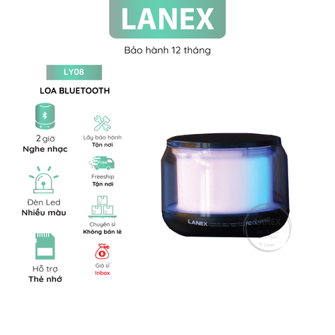 Loa Bluetooth Lanex Ly08 5w V5.0