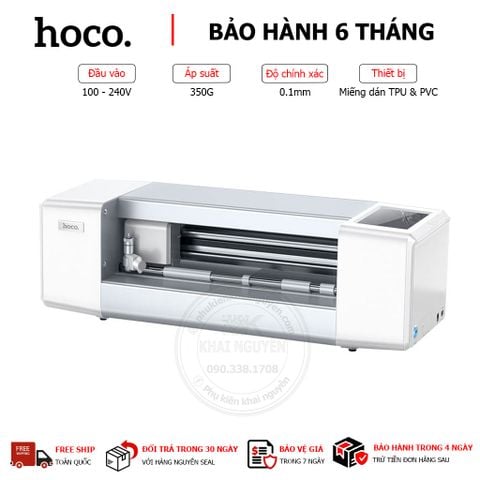 MÁY CẮT MIẾNG FILM DÁN ĐIỆN THOẠI HOCO - KÈM ( 1 CÂY LĂN DÁN MÀN HÌNH ĐT + 50 MIẾNG DÁN MẶT TRƯỚC ĐT + 2 MIẾNG CÀO DÁN MÀN HÌNH + 3 KIM DAO + 1 MIẾNG VẢI LAU)