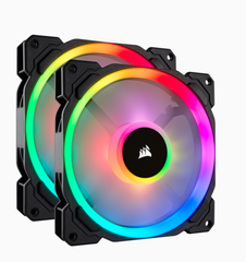 Bộ 2 quạt máy tính 140mm Corsair  LL140 RGB kèm Node PRO- CO-9050074-WW