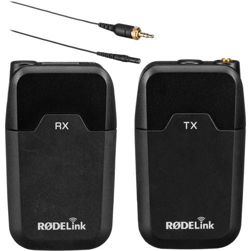 Rode RODELink Filmmaker Kit Digital Camera-Mount Wireless Omni Lavalier Microphone System (2.4 GHz)
