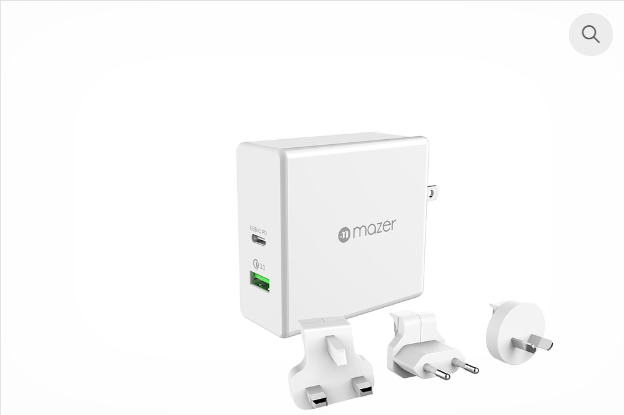 EnerG.BOOST TRAVEL USB-C PD+QC3.0 Wall Charger