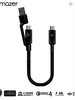 Multi-Tips Rugged.Tek.II 18CM USB-A+USB-C to USB-C Cable