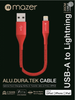 Mazer ALU.DURA.TEK Lightning to USB Cable