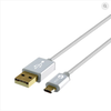 Mazer Reversible Micro USB 1.2M/3.1A/Sync&Quick Charging Cable