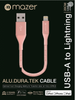 Mazer ALU.DURA.TEK Lightning to USB Cable