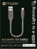Mazer ALU.DURA.TEK Lightning to USB Cable