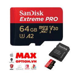 Thẻ nhớ Sandisk Extreme PRO 64G 170Mbs