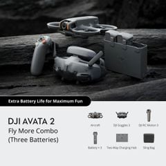 DJI AVATAR 2 FLYMORE COMBO 3 BATTERIES CÓ GIẤY PHÉP BAY