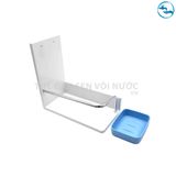 Sen tắm đứng nóng lạnh Đồng Mạ Crom kệ nhựa Sandra SD-048S