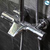 Sen tắm chỉnh nhiệt độ nóng lạnh Đồng Mạ Crom Sandra SD-059