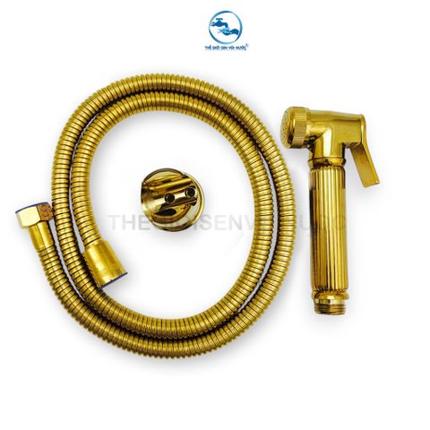 Bộ Xịt Vệ Sinh CREVA Đồng Mạ Vàng Bóng Sang Trọng - VX-23