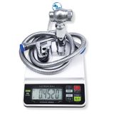 Bộ Xịt Vệ Sinh CREVA Đồng Mạ Crom Cao Cấp, Dây Ruột Bố Chịu Được Áp Lực Nước Lớn - VX-06