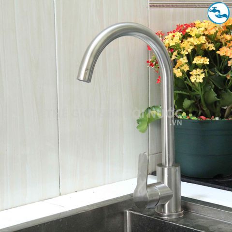 Vòi rửa chén nóng lạnh INOX 304 Sandra SD-303TD