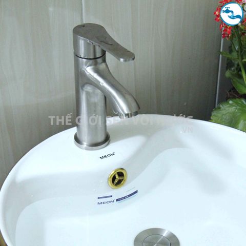 Vòi Lavabo nóng lạnh INOX 304 Sandra SD-231S