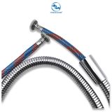 Bộ Xịt Vệ Sinh CREVA Đồng Mạ Crom Cao Cấp, Dây Ruột Bố Chịu Được Áp Lực Nước Lớn - VX-06