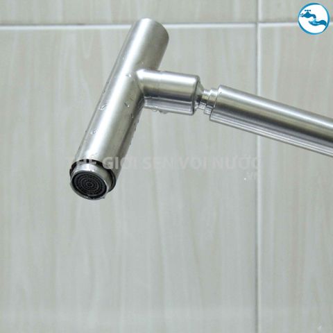 Vòi rửa chén nóng lạnh INOX 304 Sandra SD-327S