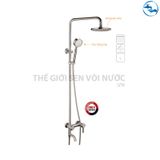 Sen tắm đứng sóng lạnh INOX 304 Sandra SD-062