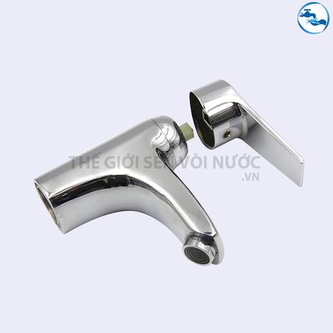 Vòi Lavabo nóng lạnh Đồng Mạ Crom SD-212