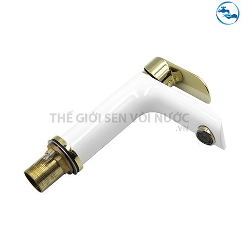 Vòi Lavabo nóng lạnh sơn tĩnh điện Sandra SD-235AT