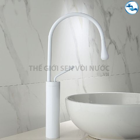 Vòi Lavabo nóng lạnh sơn tĩnh điện Sandra SD-238